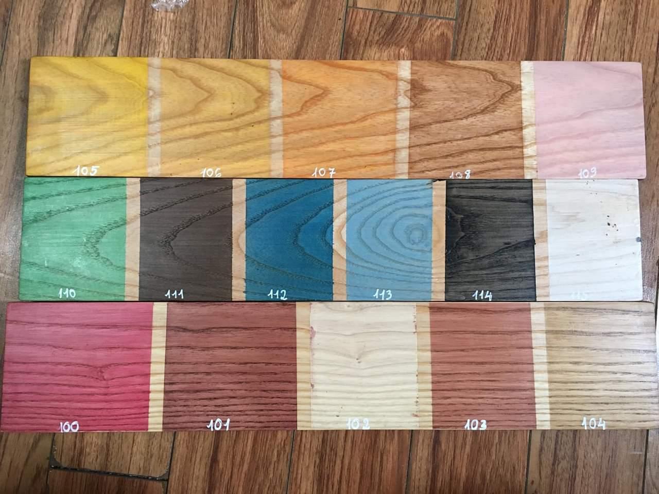 Woodstain (mã 1xx) - Sơn lau gỗ LUXI decor