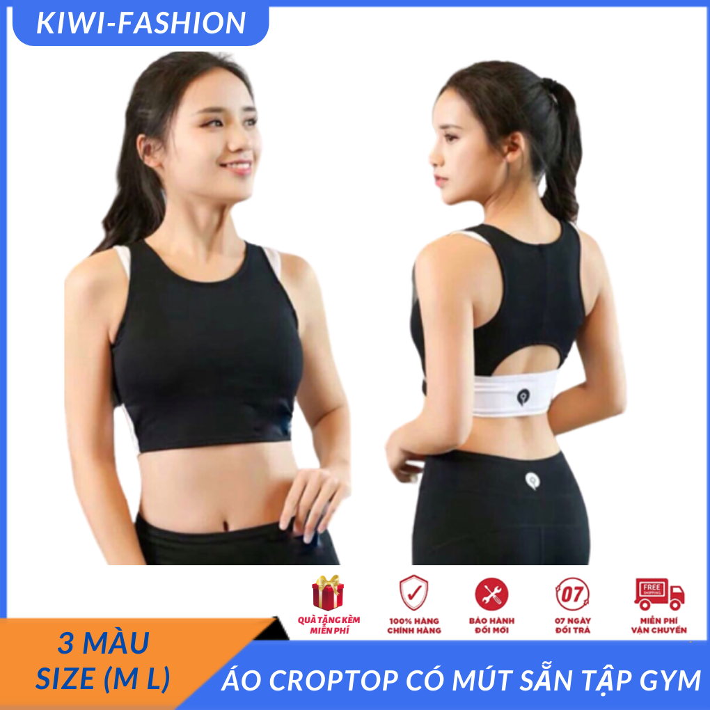 >> SO SÁNH GIÁ ĐỒ TẬP GYM NAM GIÁ RẺ TPHCM | Shopee Lazada Sendo Tiki 10 áo tập có bra phối màu cực chất phối tay viền màu, đồ tập gym yoga giá rẻ tphcm-CR099