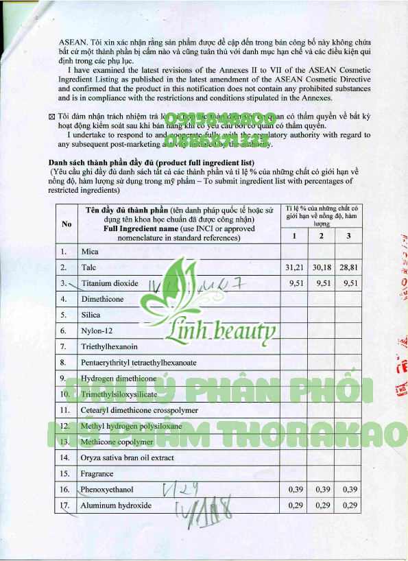 PHẤN TRANG ĐIỂM TRẮNG DA TWO WAY CAKE 9G THORAKAO