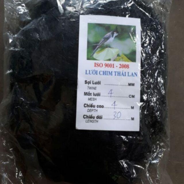 Lưới bẫy chim sẻ, chim khuyên, lưới tàng hình dài 30m  (xả hàng giảm giá và cam kết bảo hành đổi trả ạ)