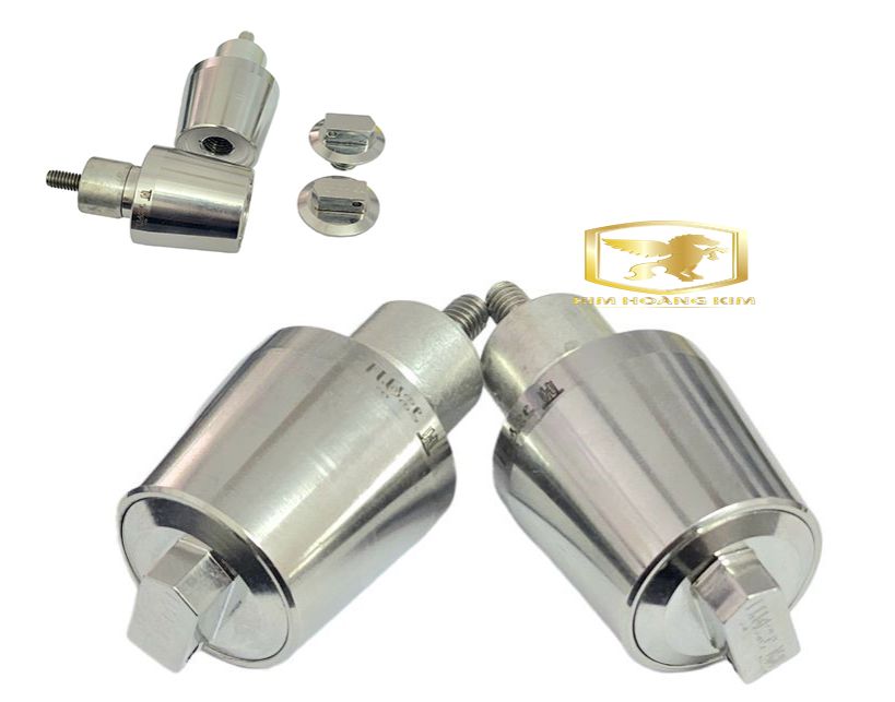 Gù tay lái inox 304 salaya mẫu thpro rin 400g gắn xe máy chống rung lắc tay lái vận hành êm ái