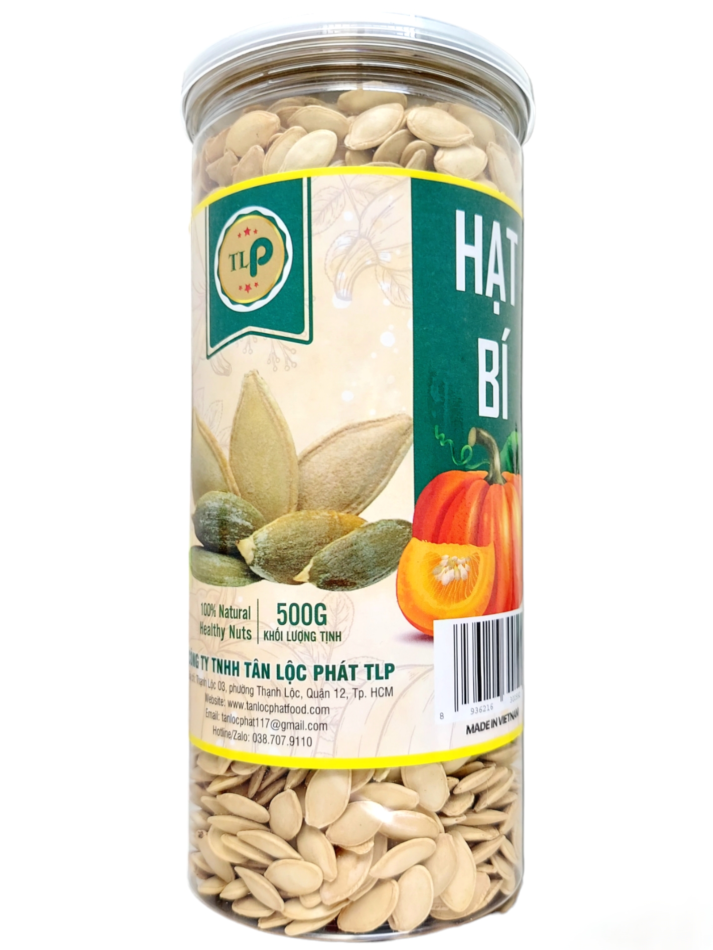 HẠT BÍ TRẮNG TÂN LỘC PHÁT HŨ 500G