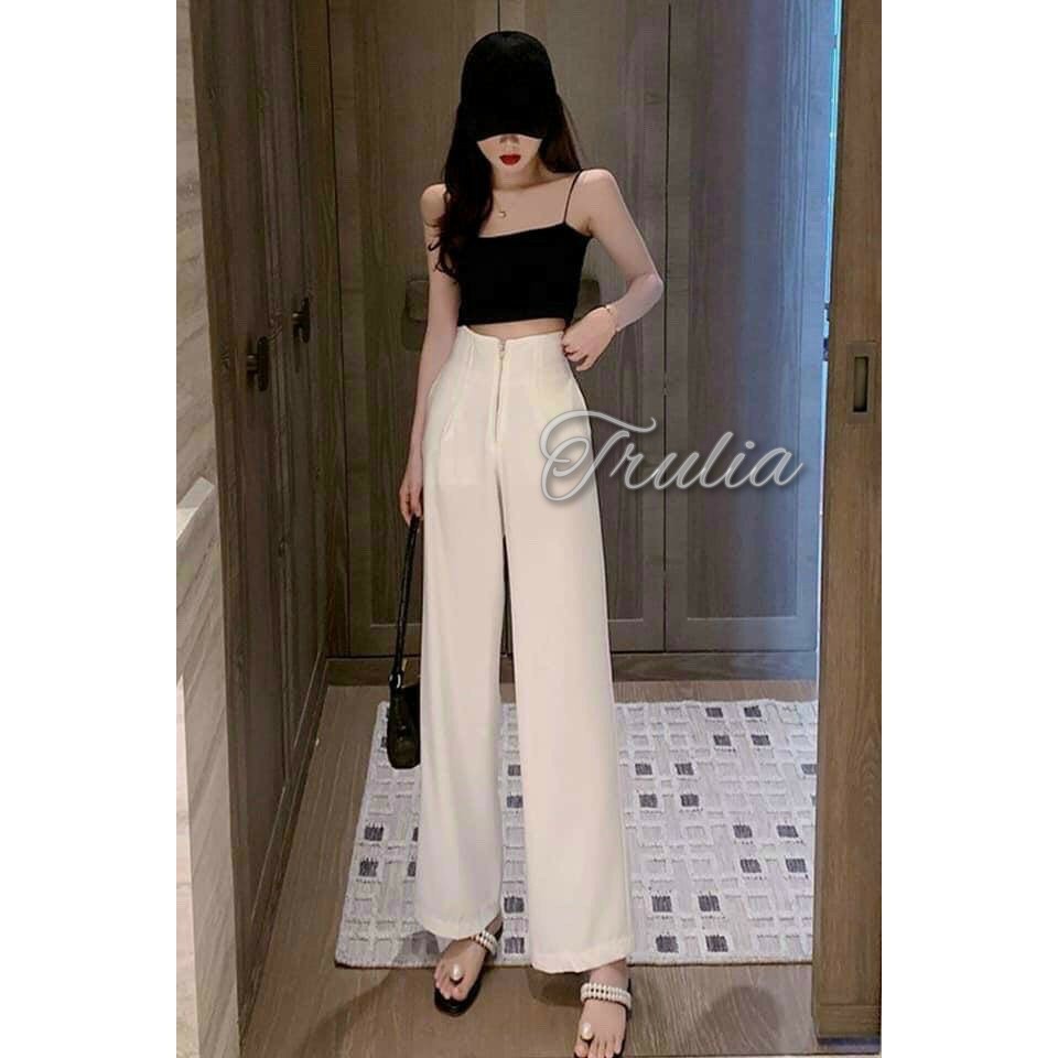 quần culotes cạp liền xuốt eo nhiều màu siêu hot