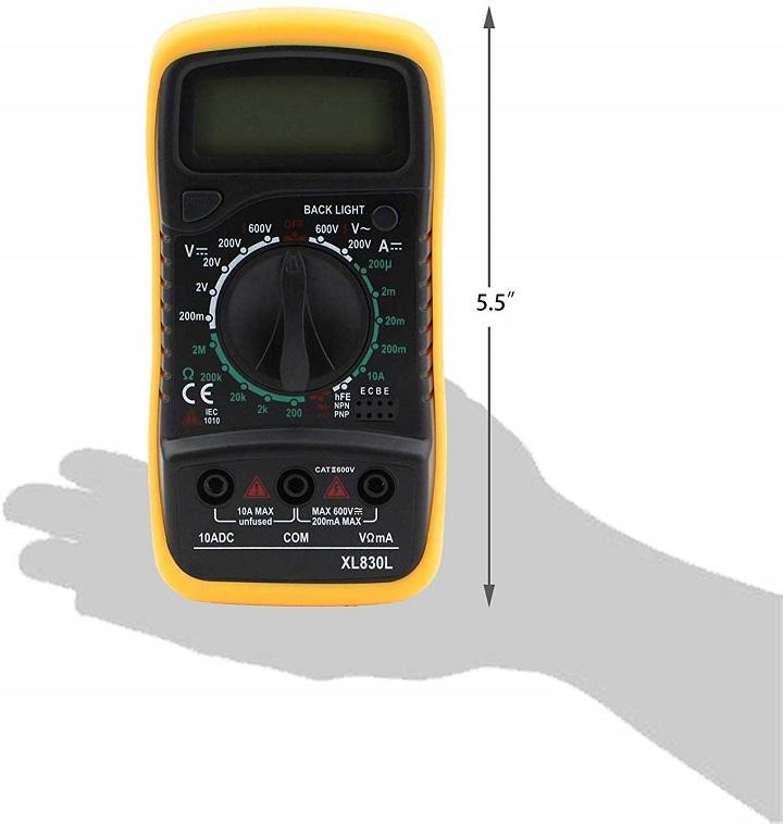 Xl830L Multimeter with Battery