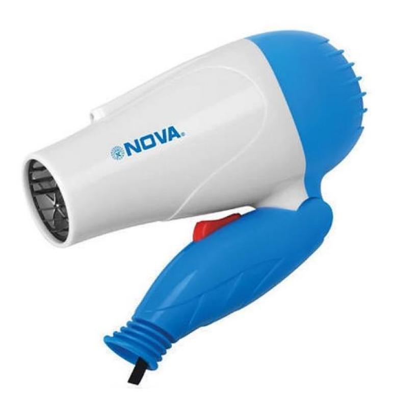 Máy sấy tóc mini Nova NV-1280 1000W cao cấp