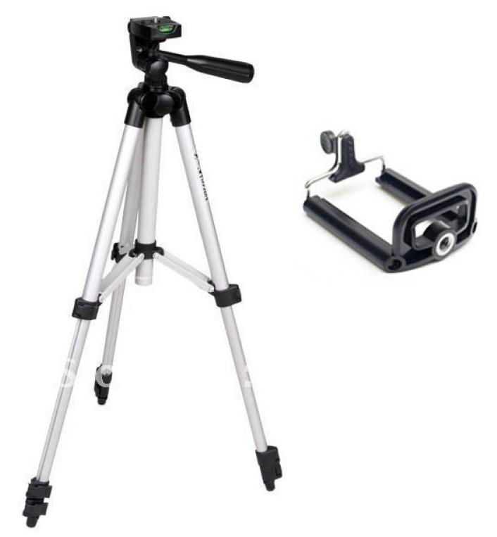 [HCM]Tripod / 1060mm + Giá đỡ điện thoại + Remote PeepVN Mobile Tripod 2 (Đen Xanh lá)
