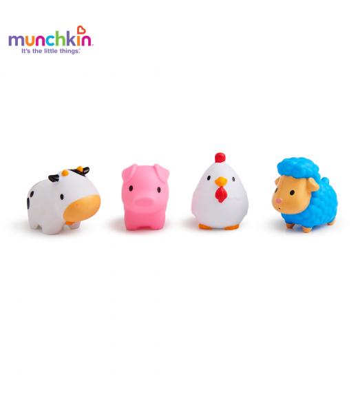 Set of 4 Munchkin Farm Animals