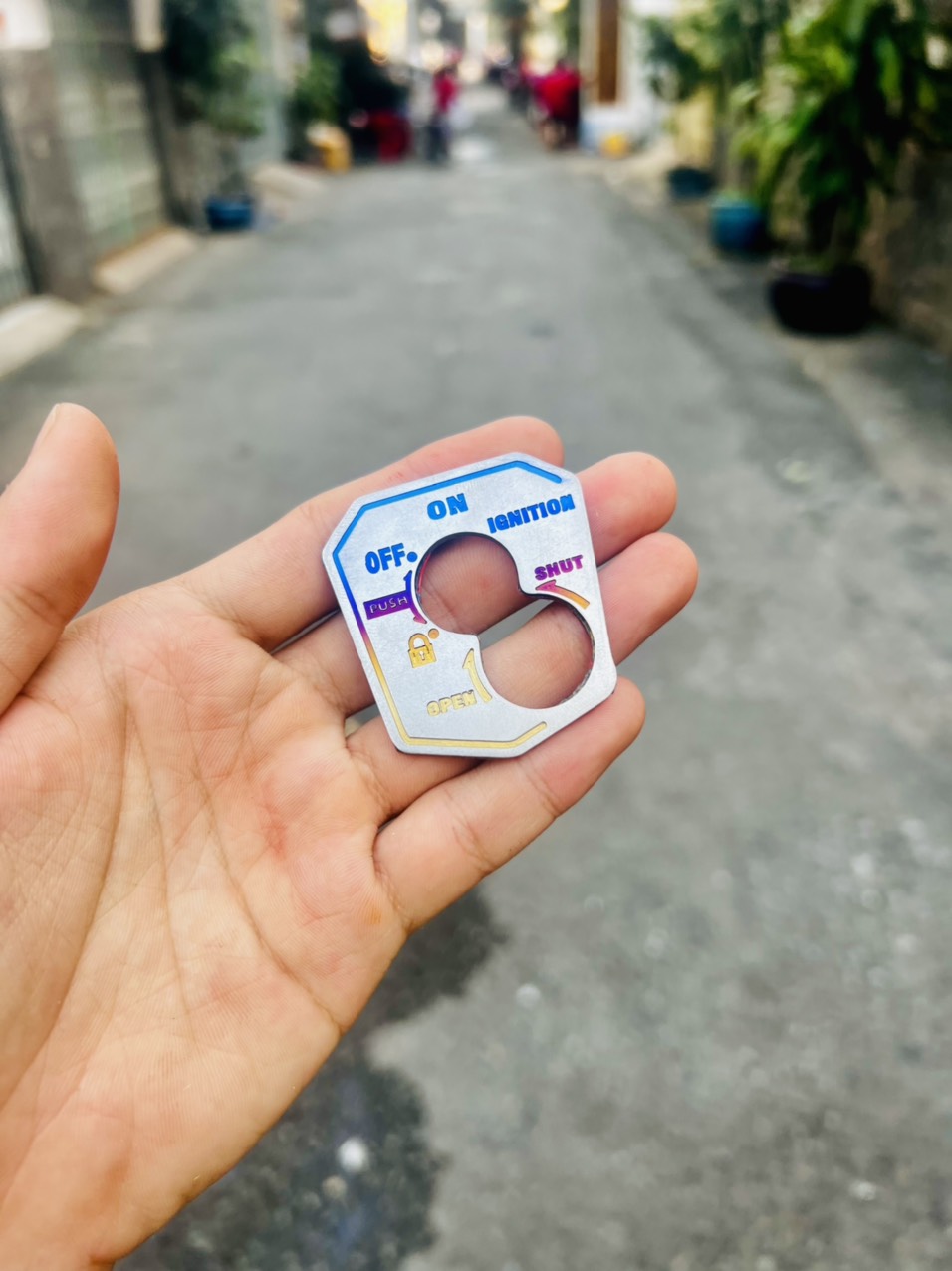 Tem TiTan Ốp Ổ Khóa Các Dòng Xe