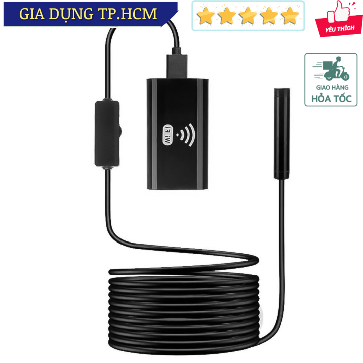 Camera nội soi chống nước Wireless WIFI Endoscope Camera 3.5 mét