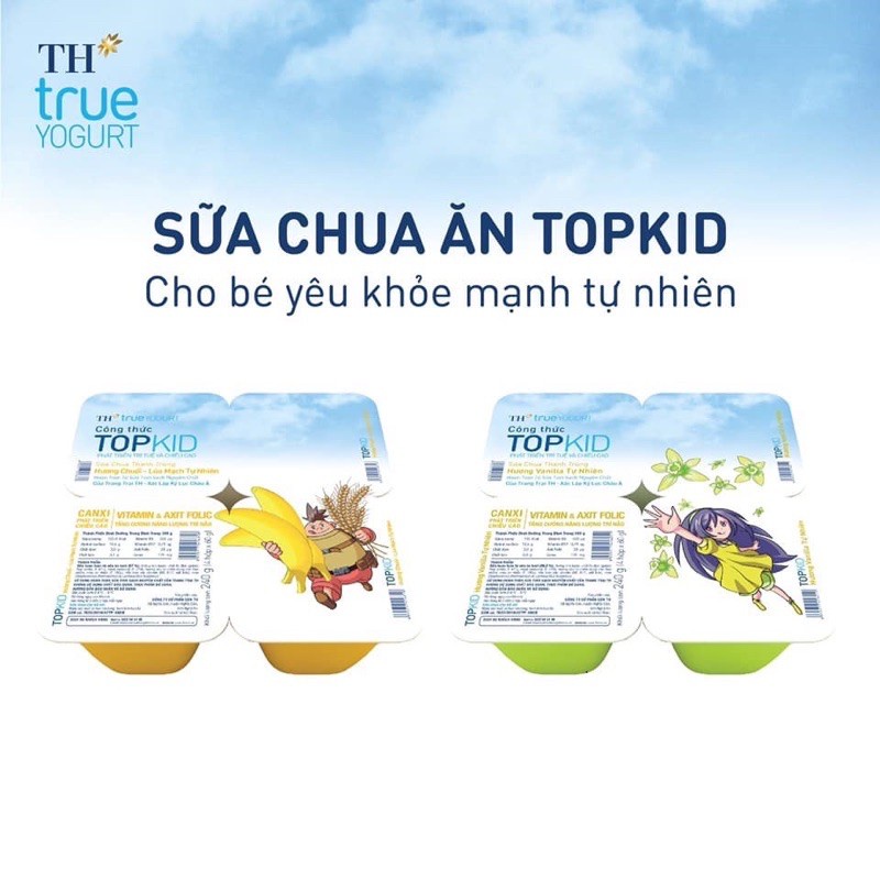 [9/2022] Sữa chua ăn TH TOPKID cho bé