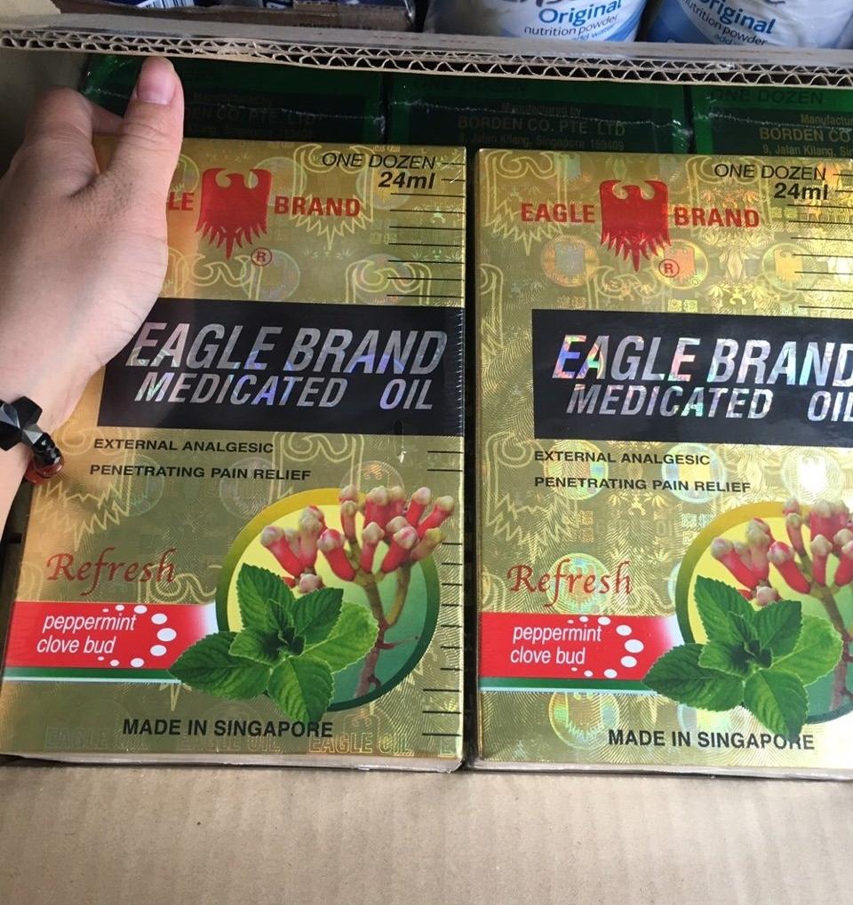 Dầu gió vàng xuất mỹ 24ml tinh dầu đinh hương