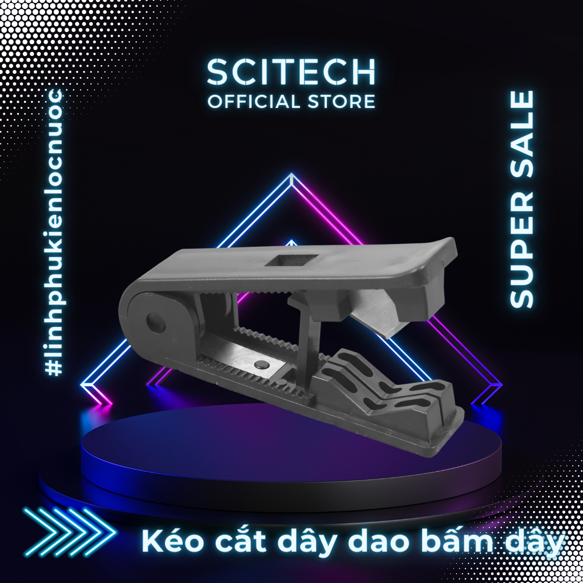 Dao cắt dây bấm dây máy lọc nước - Scitech Water