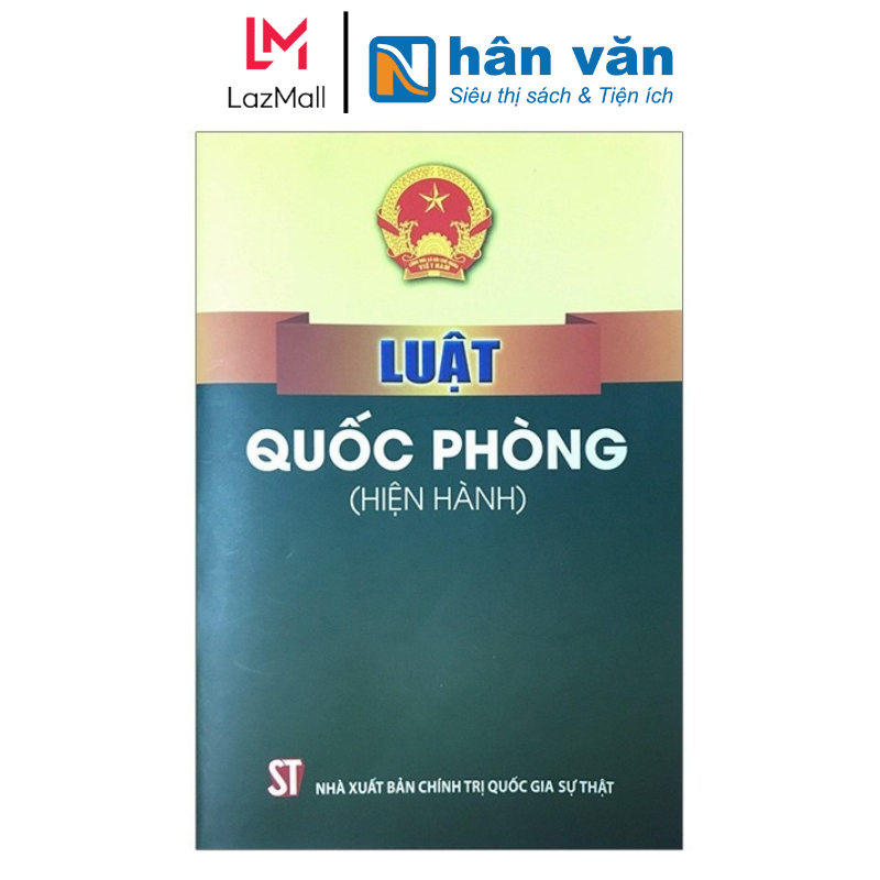 Sách luật quốc phòng - nxb chính trị quốc gia
