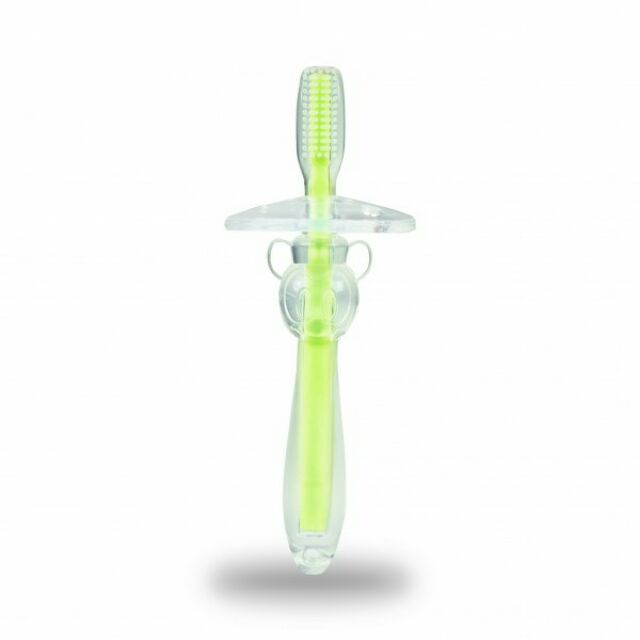 Bàn chải silicon cho bé tập đánh răng