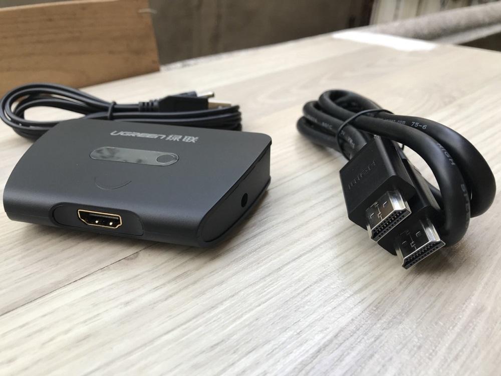 Bộ Chia HDMI 3 Vào 1 Ra Ugreen 40215 Cao Cấp