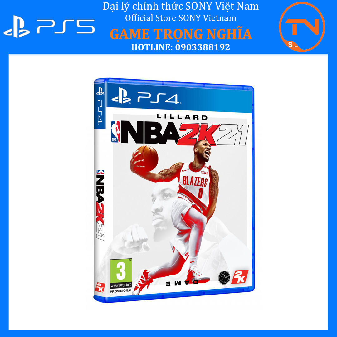 Đĩa game ps4 - nba 2k21