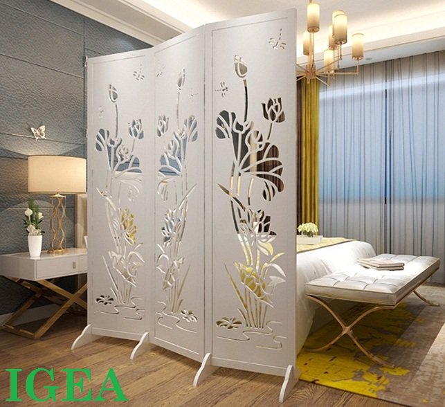 VÁCH NGĂN BÌNH PHONG HOA SEN HUCHU (KHÔNG BÁN 1 TẤM)