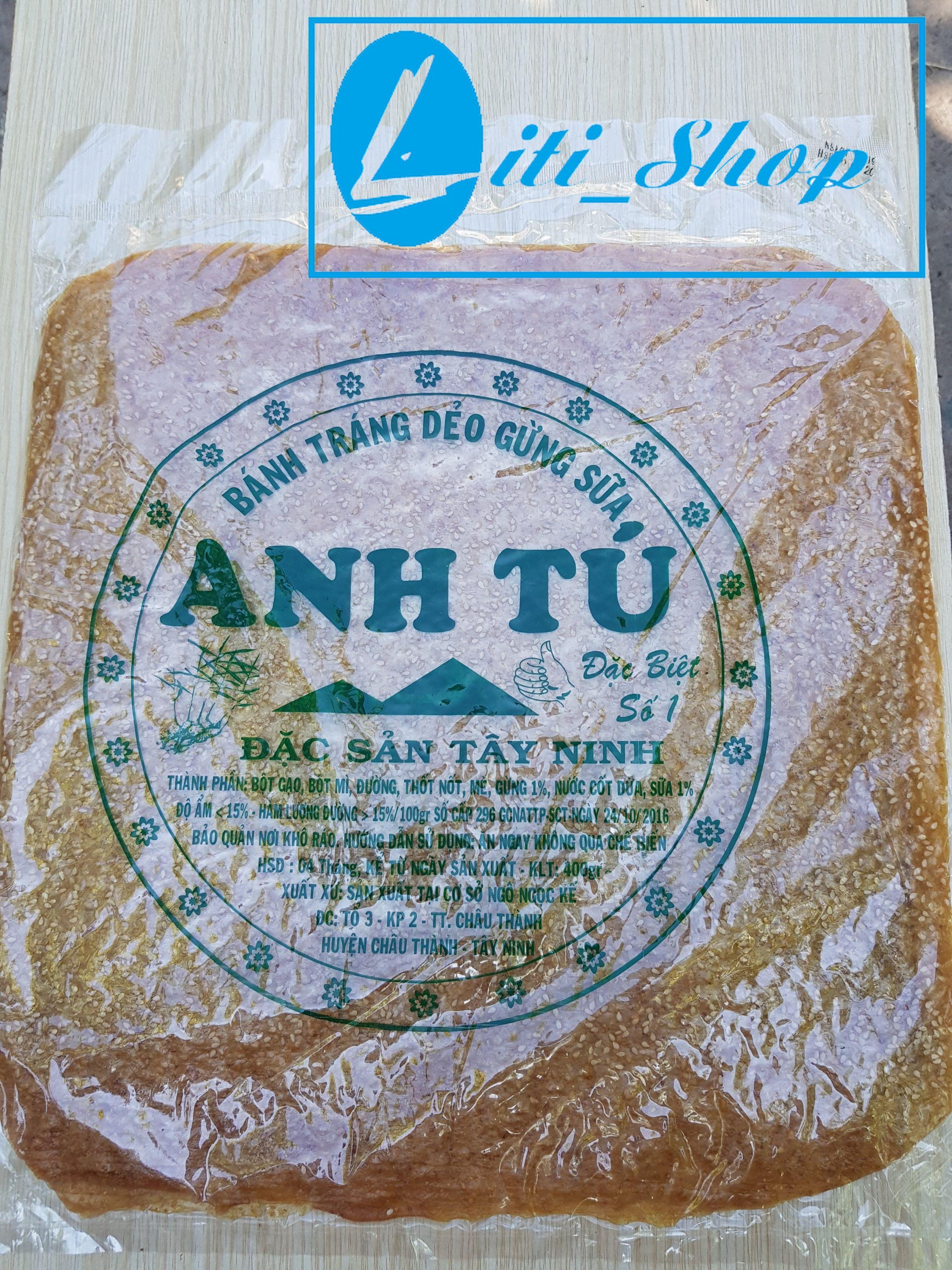 Bánh dẻo mè gừng Sữa Anh tú 450Gr (Loại to)