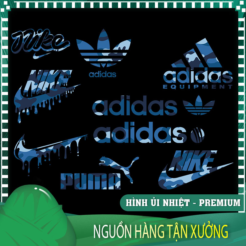 [Đặc biệt] Logo ủi nhiệt Nike, Adidas, Puma 5