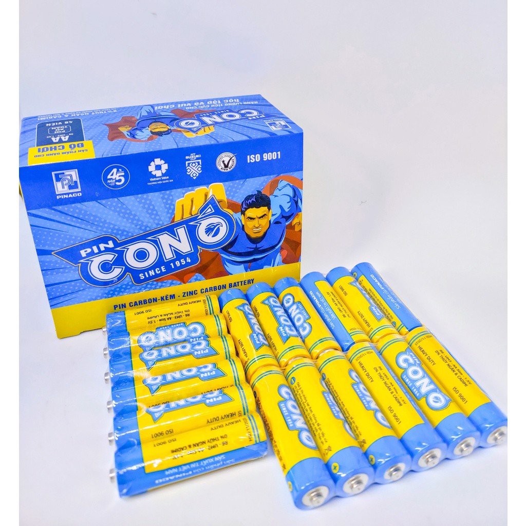 Pin tiểu con Ó vàng AA 1,5V 2A PINACO