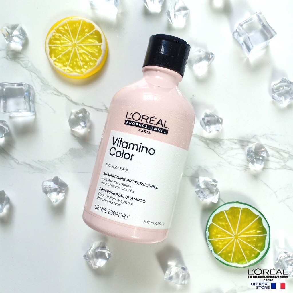 Dầu gội dành cho tóc nhuộm L’Oréal Vitamino Color Shampoo (2023)
