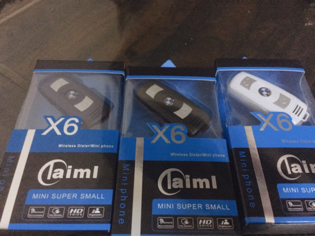 Điện thoại mini x6 hình khóa ô tô độc lạ