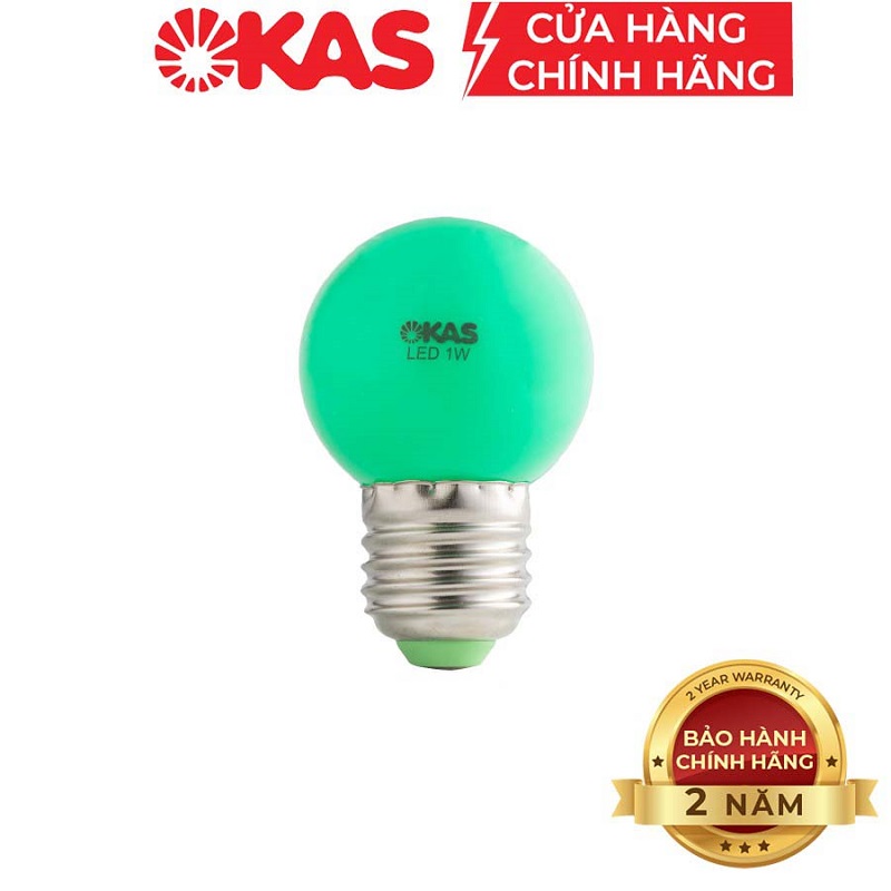 Bóng đèn Led trang trí Okas nhiều màu (G45)