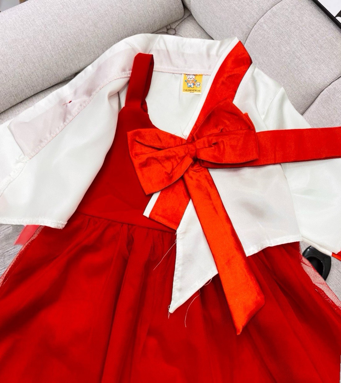 [8-22kg]  Đầm Hanbok  dành cho bé gái  (TT145)