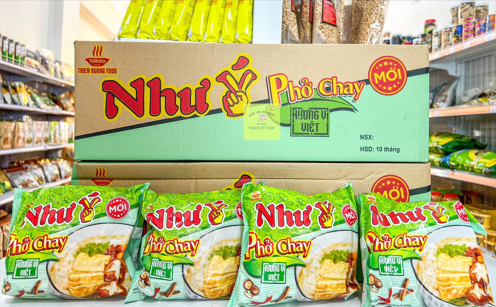 Phở chay như ý hương vị đậm đà thùng 30 gói