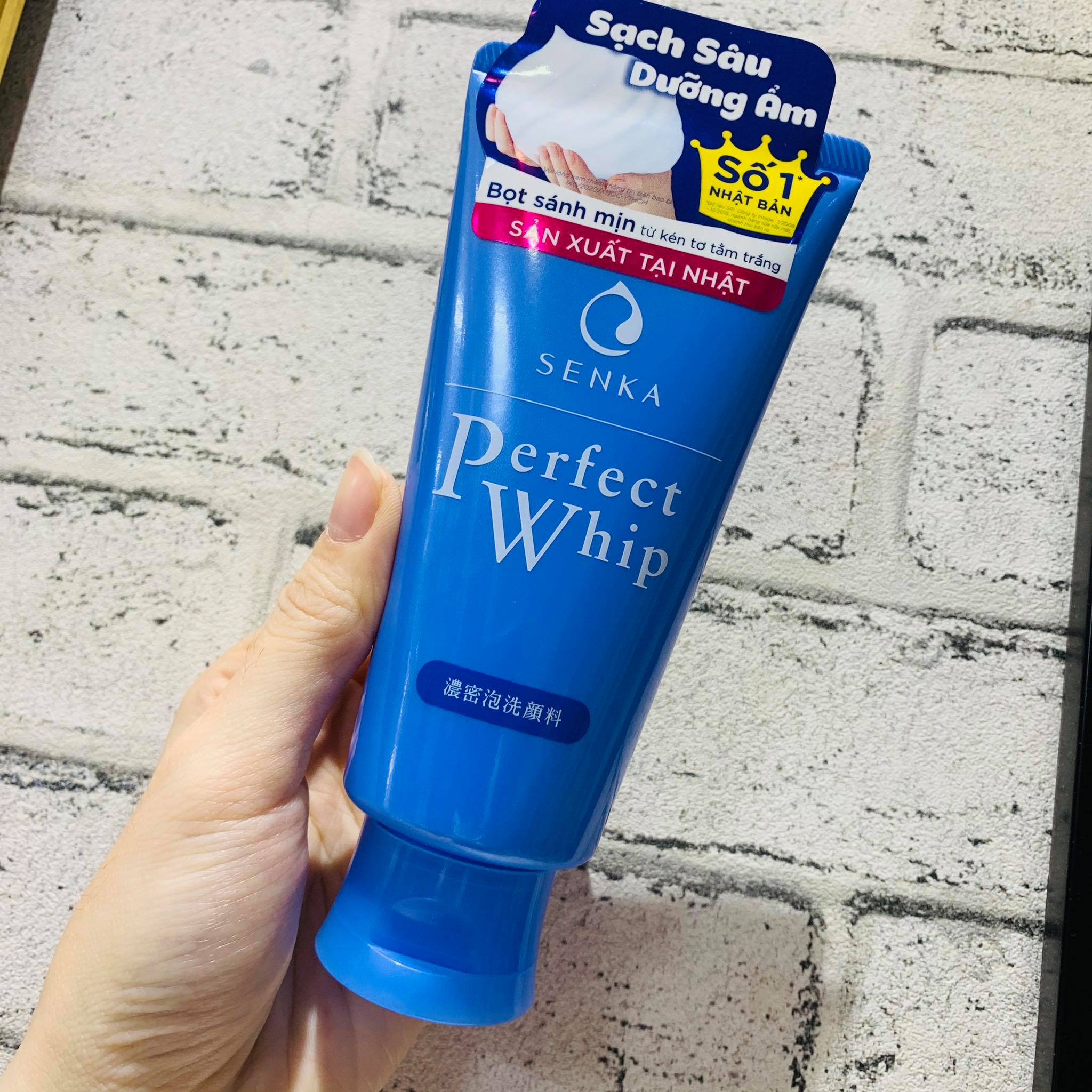 [HCM]Sữa Rửa Mặt Shiseido Senka Perfect Whip (120g)