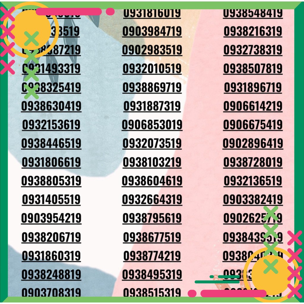 Sim đẹp tam hoa phong thủy sảnh tiến 4G giá rẻ mạnh hơn C90N