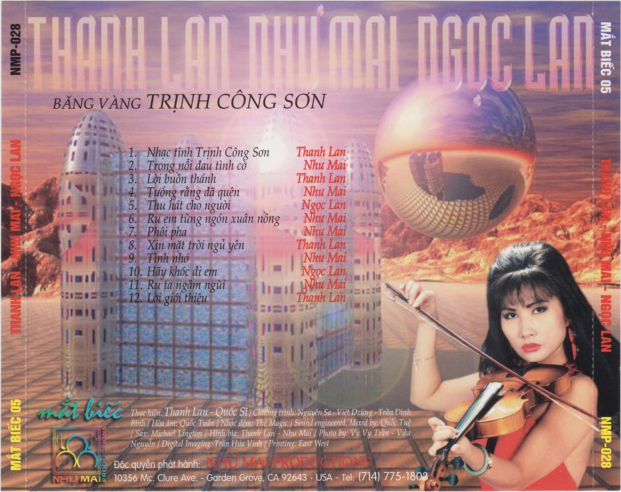 bộ 5 cd nhạc như mai 2