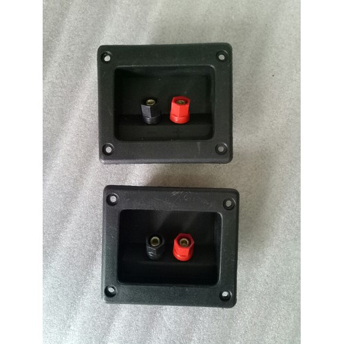 CẶP TRẠM LOA VUÔNG CỌC XOÁY 8X9CM - GIÁ 2 CHIẾC