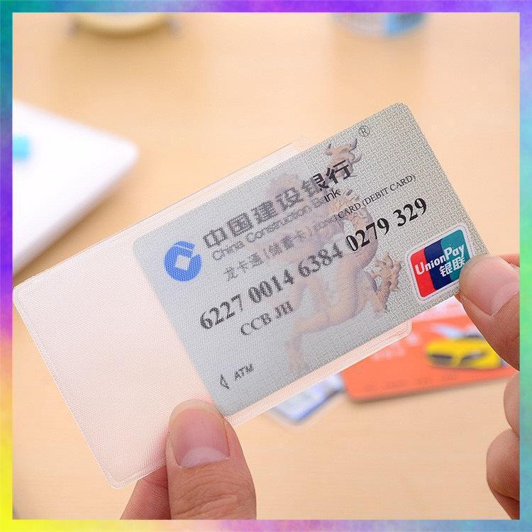 Combo 100 miến vỏ bọc thẻ atm, thẻ sinh viên, thẻ căn cước, bằng lái xe