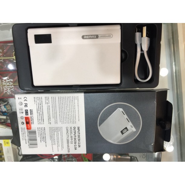 Sạc dự phòng REMAX RPP-53 dung lượng 10000 mAh ❤️ !