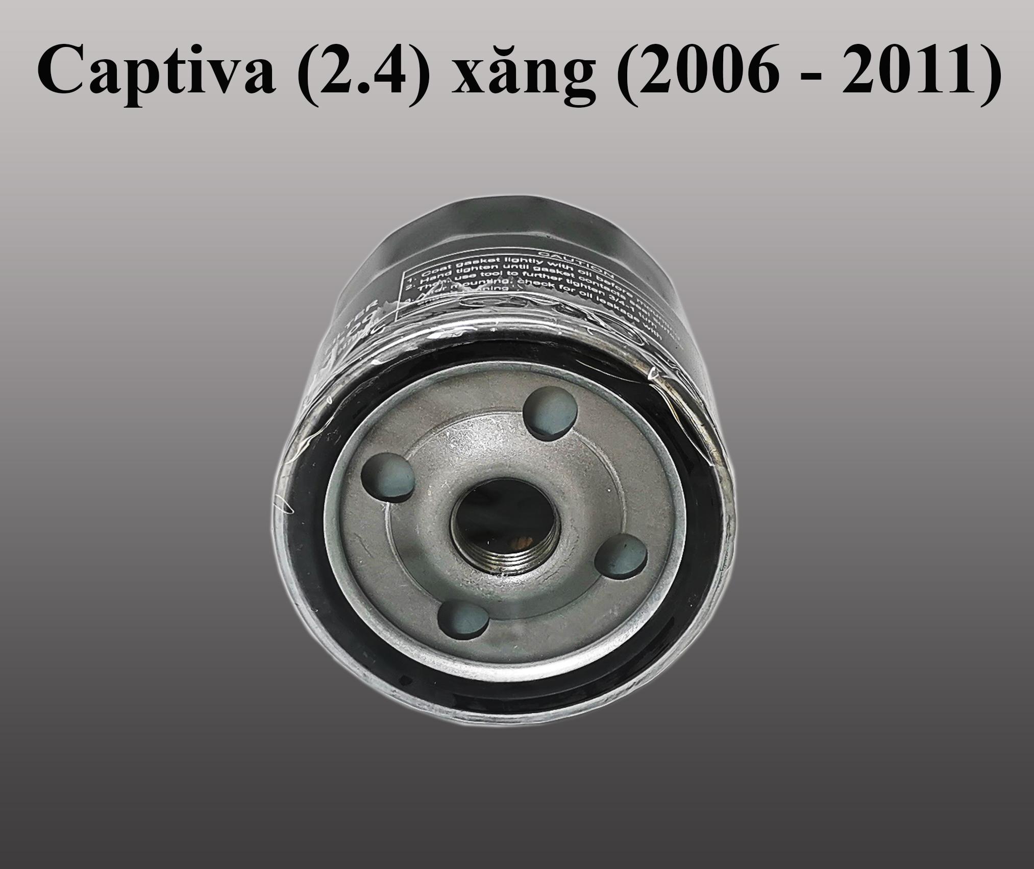 Lọc nhớt Captiva (2.4) máy xăng (2006 - 2011)