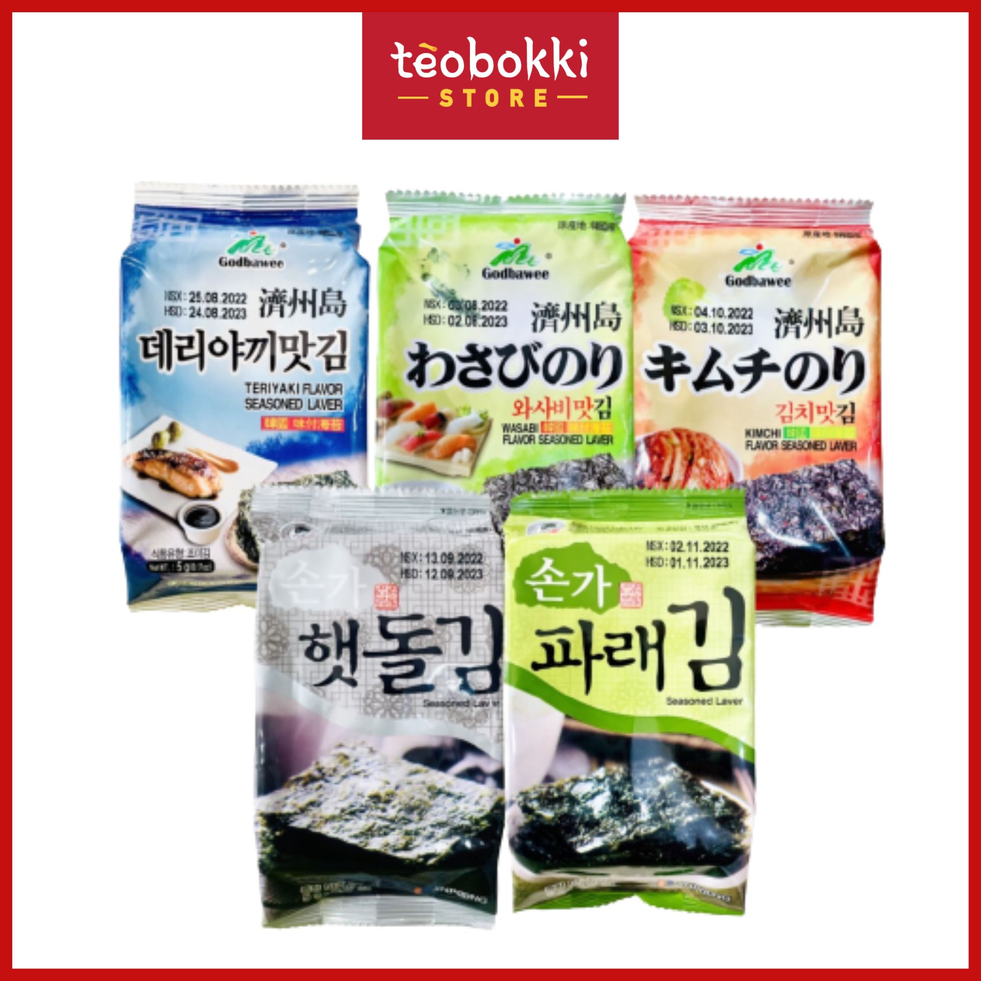 Snack rong biển Hàn Quốc