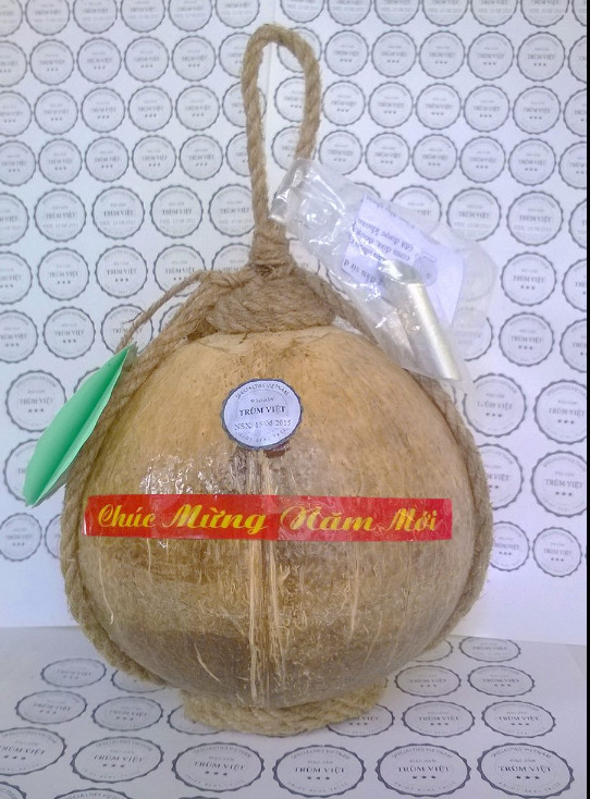 Bình Rượu Dừa Tiến Vua (bình thuần)