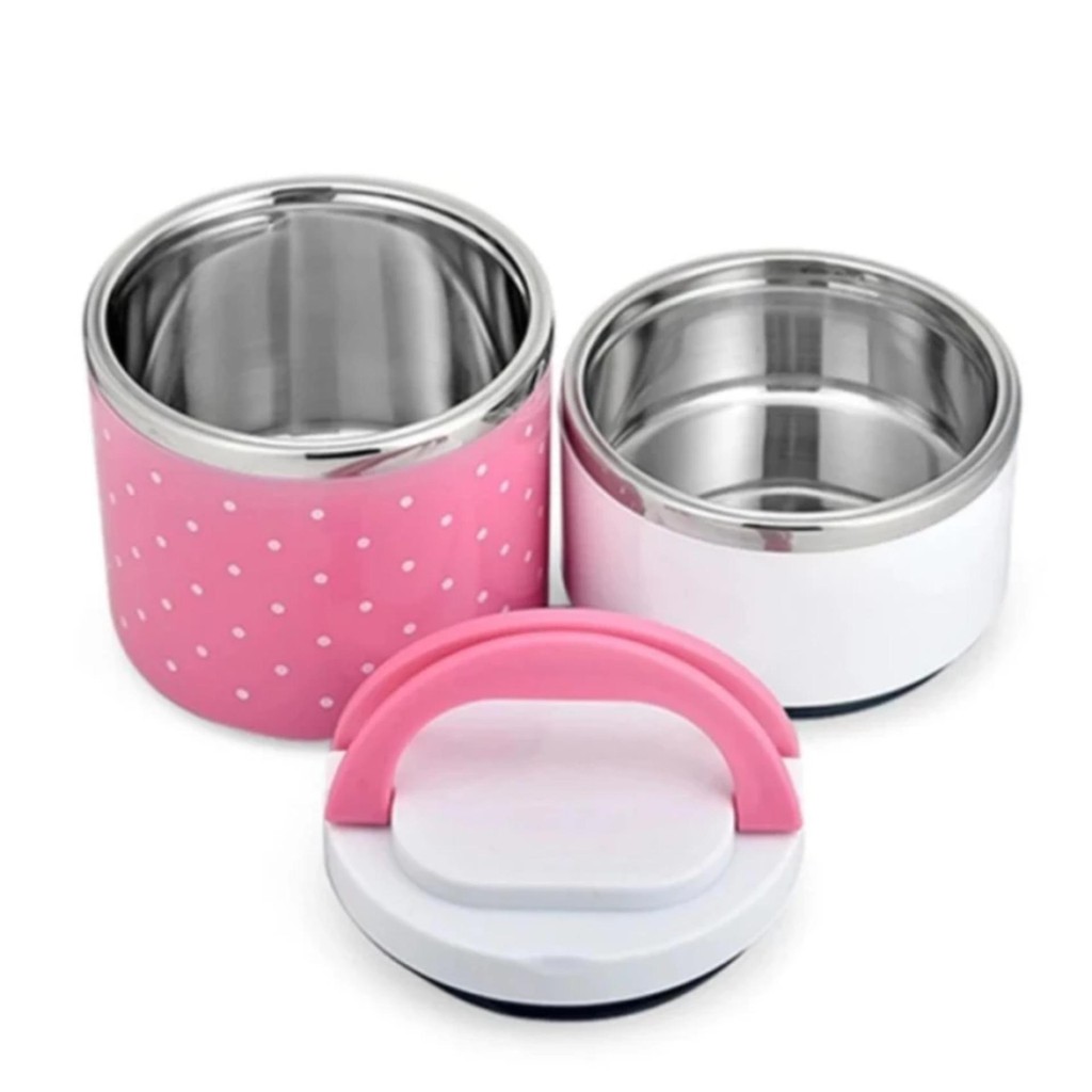 Boxes for rice 3 floor-safety health (polka dots)