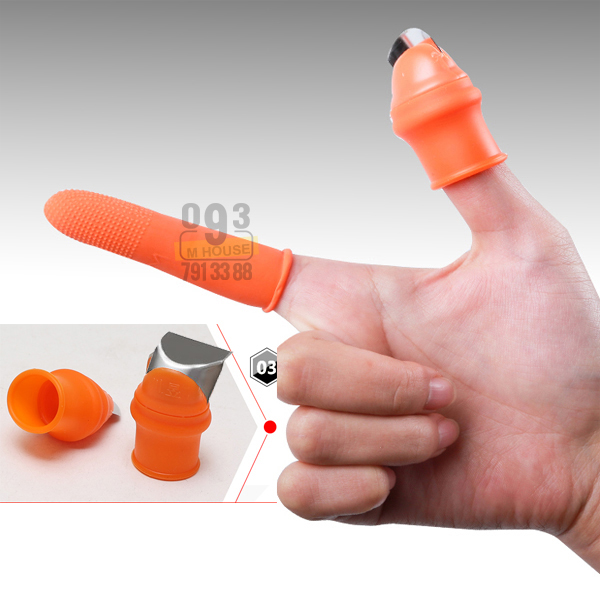 Vegetable Picking Tool Finger Sets Silicone Thumb Artifact Knife