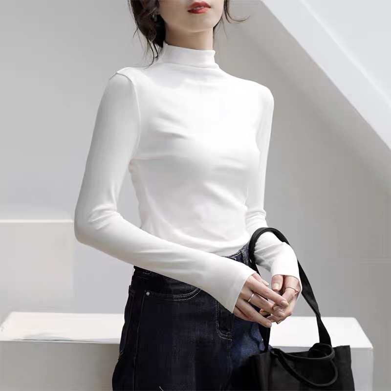 Áo thun dài tay ôm body giữ nhiệt, áo giữ nhiệt cho nữ