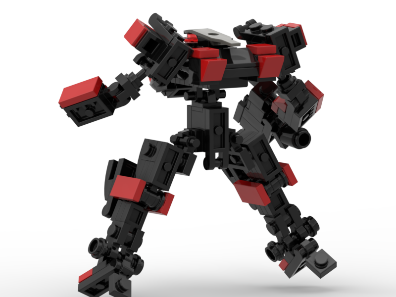 Đồ chơi lắp ráp Non Lego Moc Mech Jet-B