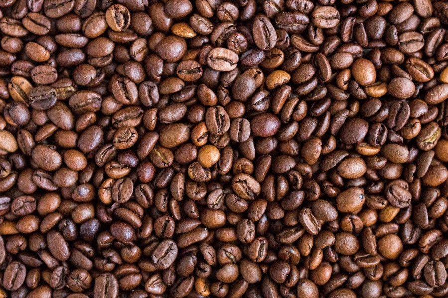 1kg Cà Phê Hạt Robusta Nguyên Chất Rang Mộc .đóng túi zip