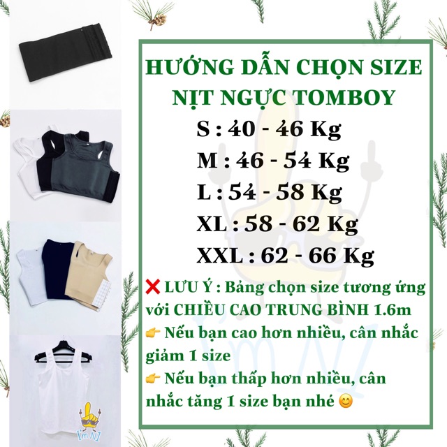 Áo Nịt Ngực Tomboy