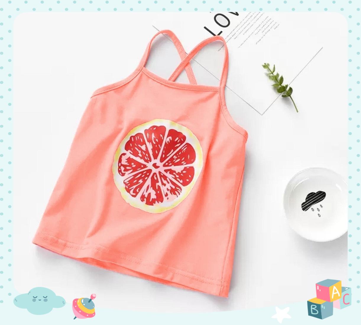 Áo thun ba lỗ bé gái cực iu cho bé 9-30kg