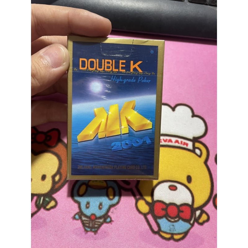 Bộ Bài Tây Double K 52 Lá Tú Lơ Khơ (Xanh)