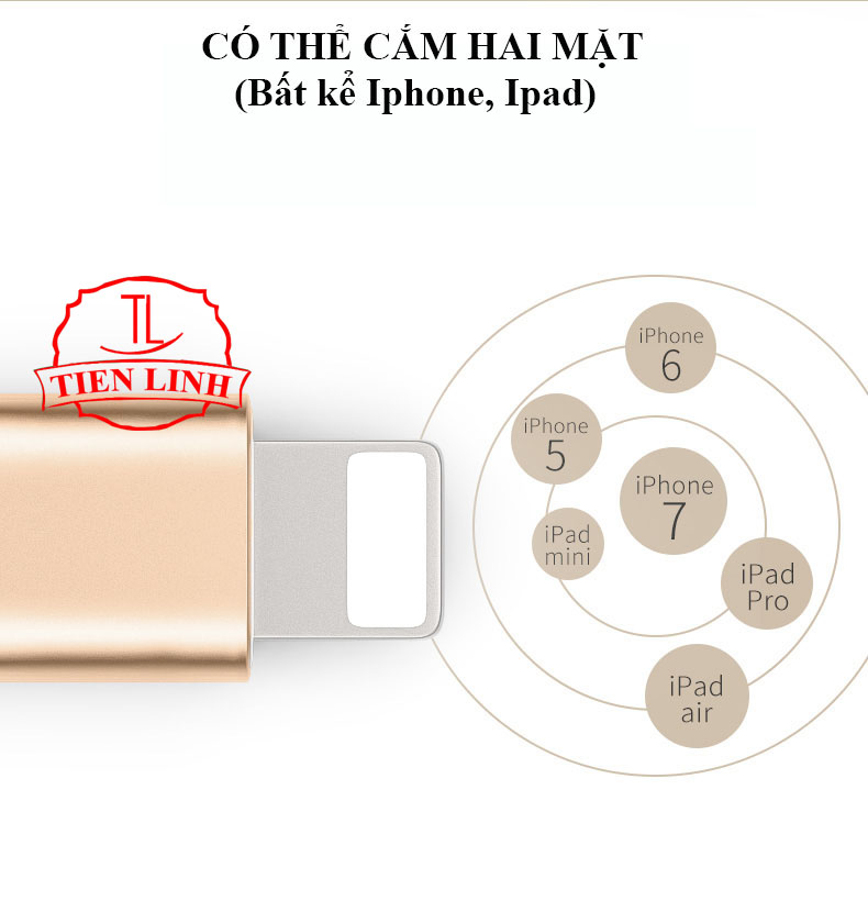 Đầu Chuyển Đổi Micro usb (Chui nhỏ) sang Lightning