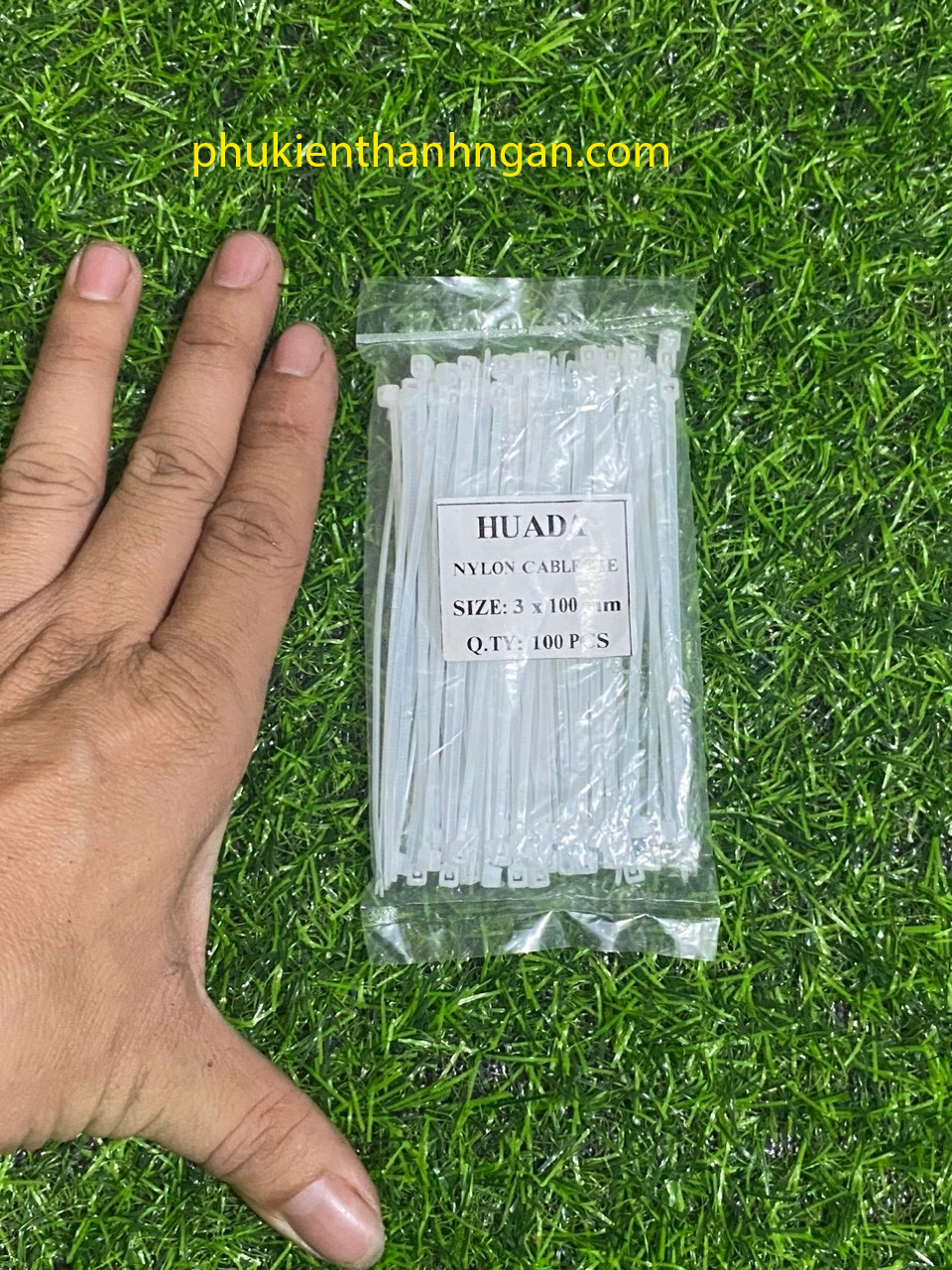 Cáp Rút Nhựa 3x100mm (10cm ) BỊCH 80 SỢI