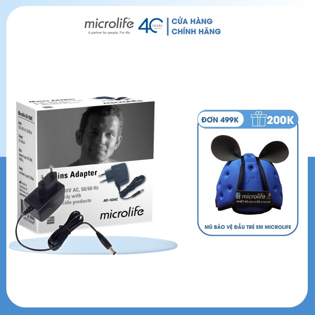Adapter Microlife Chuyên Dùng Cho Máy Đo Huyết Áp
