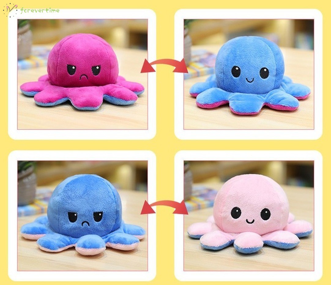 Bạch Tuộc Cảm Xúc 2 Mặt Size 20cm